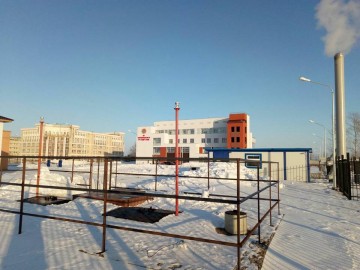 БМК 0,8 мВт и топливохранилище V=2х5 м3.