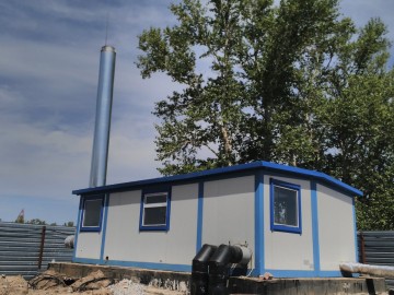 БМК 2,6 мВт и топливохранилище V=3х10 м3. для школы №84 г.Астана