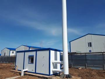 БМК 0,8 мВт и топливохранилище V=2х5 м3.